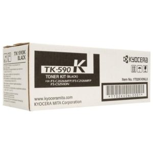 Toner Laser Kyocera Mita TK-590K Black - 7.5K Pgs. 1T02KV0NL0.( 3 άτοκες δόσεις.)
