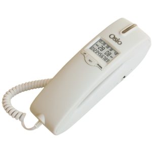 Osio OSW-4650W Λευκό Ενσύρματο τηλέφωνο γόνδολα με οθόνη.