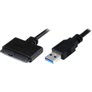 POWERTECH καλώδιο USB 3.0 σε SATA CAB-U032, copper, 0.20m, μαύρο CAB-U032.