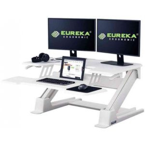 Gaming Γραφείο - Eureka Ergonomic® CV-PRO 36 (White).( 3 άτοκες δόσεις.)