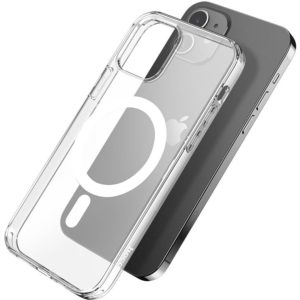 Θήκη TPU Hoco Magnetic Protective Wireless για Apple iPhone 12 Mini Διάφανη με Υποδοχή Ασύρματης Φόρτισης.