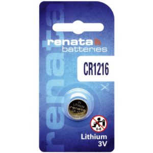 Buttoncell Lithium Electronics Renata CR1216 Τεμ. 1.