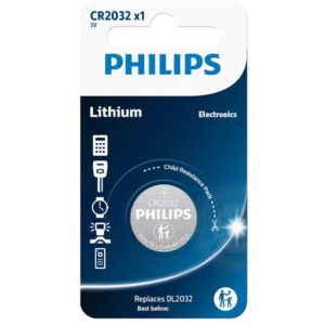 Philips CR2032/01GRS Μπαταρία λιθίου CR 2032 210 mAh 3 V.