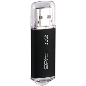 SILICON POWER USB Flash Drive Ultima II-I, 32GB, USB 2.0, μαύρο SP032GBUF2M01V1K.