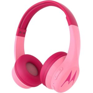 Motorola SQUADS 300 Pink Ενσύρματα / Ασύρματα Bluetooth on ear παιδικά ακουστικά Hands Free με splitter.