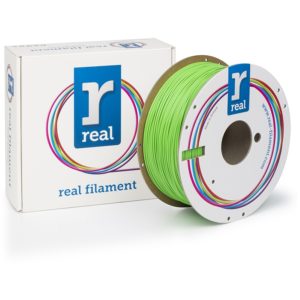REAL PLA 3D Printer Filament - Nuclear green - spool of 1Kg - 1.75mm (REFPLANGREEN1000MM175).