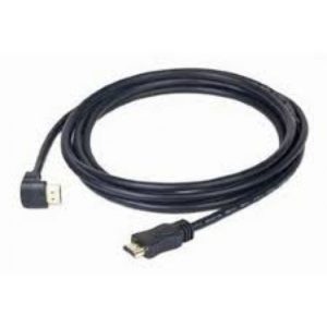 CABLEXPERT HDMI v.1.4 90DEGREES MALE TO STRAIGHT MALE CONNECTORS CABLE 19PINS GOLD PLATED 1,8M CC-HDMI490-6