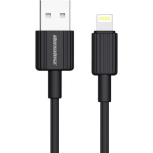ROCKROSE καλώδιο Lightning σε USB Arrow AL, 2.4A, 1m, μαύρο RRCS15L.