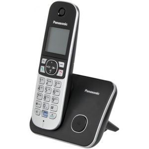 Ασύρματο Τηλέφωνο Panasonic KX-TG6811GB Black (KX-TG6811GB) (PANKX-TG6811GB)( 3 άτοκες δόσεις.)