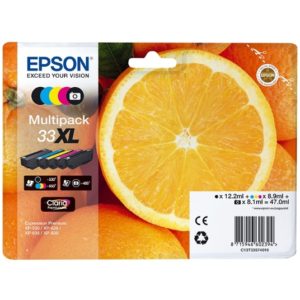 Epson Μελάνι Inkjet Series 33 Multipack XL (C13T33574010) (EPST335740).( 3 άτοκες δόσεις.)