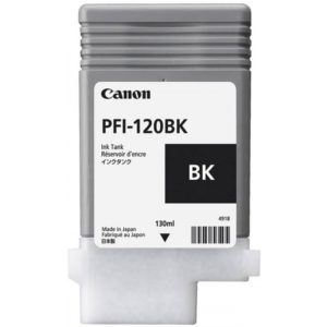 Canon Μελάνι Inkjet PFI-120BK Black (2885C001) (CANPFI-120BK).( 3 άτοκες δόσεις.)