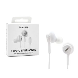 Samsung EO-IC100 In-ear Handsfree με Βύσμα USB-C Λευκό Original Retail.