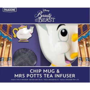 Paladone Disney Princess: Beauty and The Beast - Chip Mug and Mrs Potts Tea Infuser Set (PP10934DP).