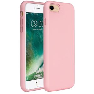 Θηκη Liquid Silicone για Apple iPhone 6+ / 6s+ Ροζ. (0009094721)