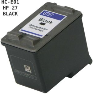 Συμβατό Inkjet για HP No 27XL, Black INK-H27XL.