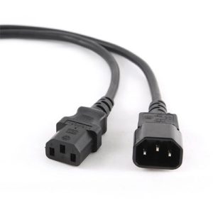 CABLEXPERT POWER CORD C13 TO C14 VDE APPROVED 5M PC-189-VDE-5M