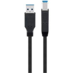 GOOBAY καλώδιο USB 3.0 SuperSpeed σε USB Type B 96119, 5m, μαύρο 96119.