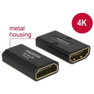 DELOCK αντάπτορας HDMI-A θηλυκό σε θηλυκό 65659, 4K 65659.