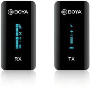 BOYA BY-XM6-S1 2.4 Ghz wireless mic system 3.5mm for camera, phone, laptop (1 transmitter).( 3 άτοκες δόσεις.)