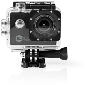 NEDIS ACAM21BK Action Cam Full HD 1080p Wi-Fi Waterproof Case NEDIS.( 3 άτοκες δόσεις.)