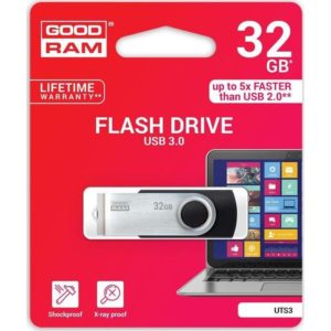GOODRAM USB3,0 FLASH DRIVE 32GB BLACK UTS3 GRAM920824