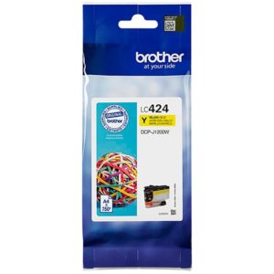 Brother Μελάνι Inkjet LC424Y Yellow (LC424Y) (BRO-LC-424Y).