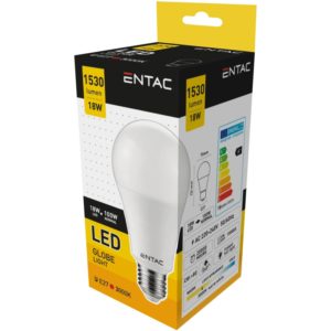 ENTAC LED 18W E27 3000K.