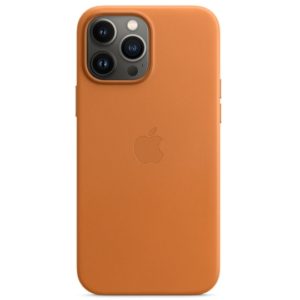 Θηκη Δερματινη για Apple iPhone 13 Pro Max Με MagSafe Original Golden Brown. (MM1L3ZM_A)( 3 άτοκες δόσεις.)