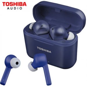 TOSHIBA AUDIO TRUE WIRELESS EARBUDS WITH TOUCH CONTROL & Qi CHARGING BLUE RZE-BT750E-BLU( 3 άτοκες δόσεις.)