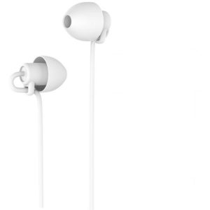 Hands Free Hoco M56 Audio Dream Earphones Mini&Soft Stereo 3.5 mm Λευκά με Μικρόφωνο+Πλήκτρο Λειτουργίας.
