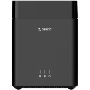 ORICO εξωτερική θήκη για 2x 3.5 HDD DS200U3, USB 3.0, έως 20TB, μαύρη DS200U3-EU-BK-BP.( 3 άτοκες δόσεις.)