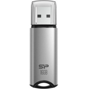 SILICON POWER USB Flash Drive Marvel M02, 16GB, USB 3.2, γκρι SP016GBUF3M02V1S.