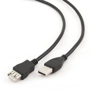 CABLEXPERT USB 2,0 EXTENSION CABLE 1,8M CCP-USB2-AMAF-6