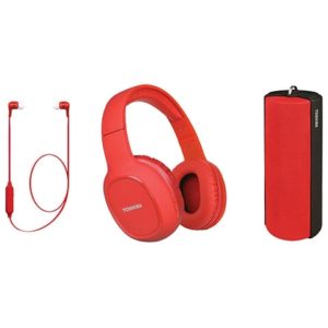 TOSHIBA AUDIO WIRELESS 3 IN 1 COMBO PACK RED HSP-3P19R( 3 άτοκες δόσεις.)