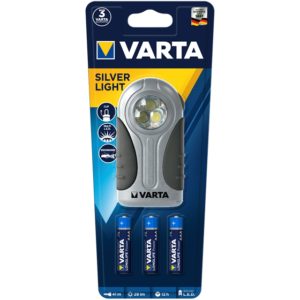 VARTA ΦΑΚΟΣ LED Silver Light with 3AAA 16647101421