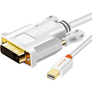 CABLETIME καλώδιο Mini DisplayPort σε DVI AV588, 1080p, 1.8m, λευκό 5210131038758.