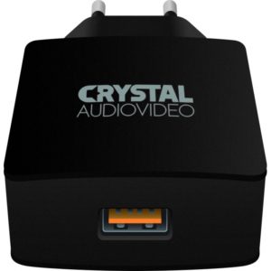 CRYSTAL AUDIO QP-3 QC3.0 port 3.65-6.5V 3A 6.5-9V 2A 9-12V 1.5A Single USB Wall Charger QP-3