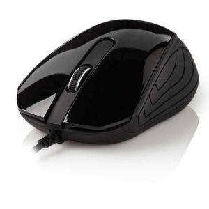 NEDIS MSWD300BK Wired Desktop Mouse 1000 dpi 3-Button Black NEDIS.