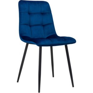 Καρέκλα Varossi Loris Μπλε 300-246( 3 άτοκες δόσεις.)