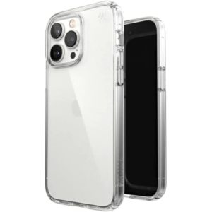 SPECK (150089-5085) IPHONE 14 PRO MAX CASE, PRESIDIO PERFECT CLEAR (CLEAR/CLEAR).