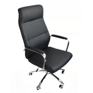 ArteLibre Καρέκλα Γραφείου WISHAW Μαύρο PU 75x63x112-120cm.( 3 άτοκες δόσεις.)