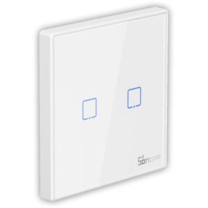 Sonoff T2EU2C-RF Sticky Wireless Smart Wall Switch 2-Channel, RF, Διακόπτης Τοίχου - M0802030010. M0802030010.