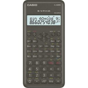 Casio Αριθμομηχανή Επιστημονική FX-82MS 2nd Edition 12 Ψηφίων σε Μαύρο Χρώμα (FX-82MS2ND) (CASFX82MS2ND).