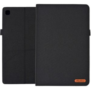 Θήκη Book Ancus Fabric για Samsung SM-T720 Galaxy Tab S5e 10.5 (2019) με Θήκη Pen Μαύρη.