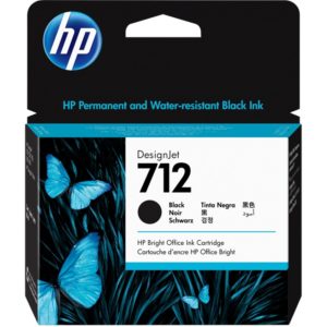 HP 712 80-ml Black DesignJet Ink Cartridge. 3ED71A.( 3 άτοκες δόσεις.)
