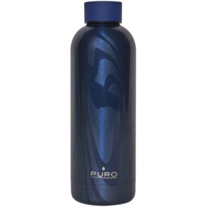 Puro Hot Cold Stripe Bottle 500ml - Σκούρο Μπλε