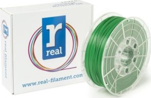 REAL PLA 3D Printer Filament - Green - spool of 0.5Kg - 1.75mm (REFPLAGREEN500MM175).