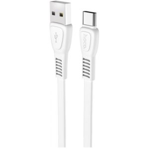 Καλώδιο σύνδεσης Hoco X40 Noah USB σε USB-C Fast Charging 2.4A Άσπρο 1m.