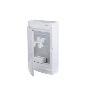 SURFACE MOUNTING ENCLOSURE FOR IT, WHITE DOOR- 3 ROWS IP40 485X287X112mm