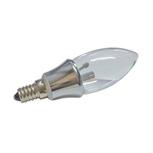 Dimmable E14 Λαμπα Led με 6 smd 3535 Διαφανη Ψυχρό Λευκό-1 τεμ.